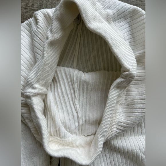 Zara Knit Ribbed Wide-Leg Pants size:S - Picture 5 of 12